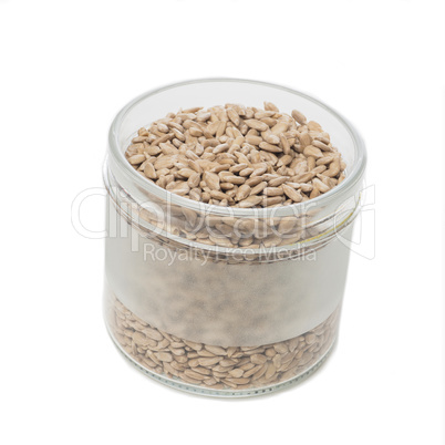 Raw sunflower seeds