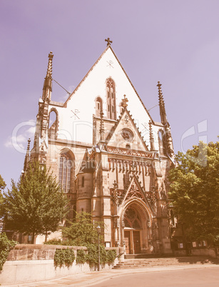 Thomaskirche Leipzig vintage