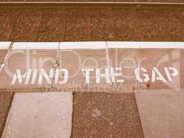 Mind the gap in London vintage