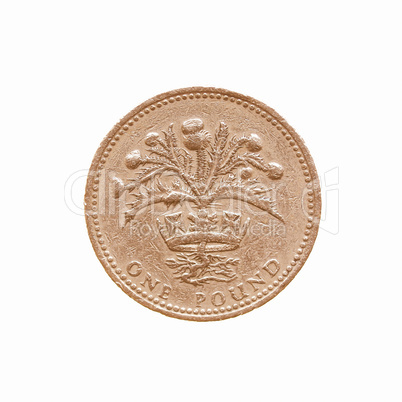 Coin isolated vintage