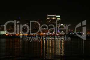 San Diego Skyline Night