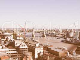 Tower Bridge London vintage