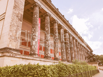 Altesmuseum meaning Museum of Antiquities in Berlin vintage