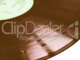 Vinyl record vintage