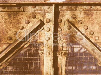 Steel bridge vintage