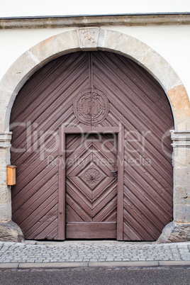 Gate with door