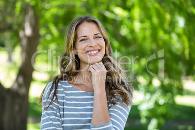 Portrait of a smiling woman