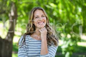 Portrait of a smiling woman