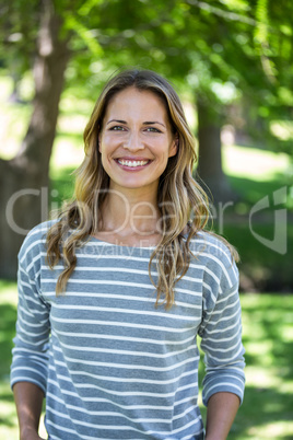 Portrait of a smiling woman