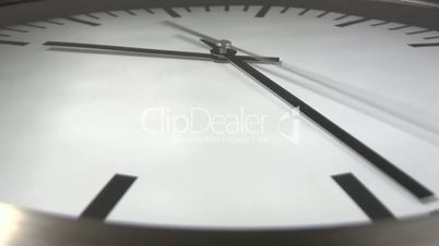 White clock time lapse