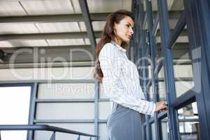 Young businesswoman in office