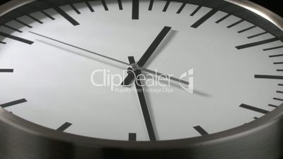 White clock time lapse