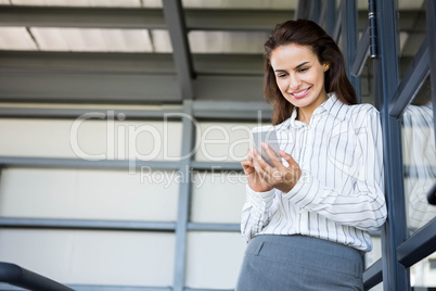 Young businesswoman in office