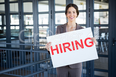 Young businesswoman in office