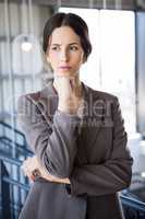 Young businesswoman in office