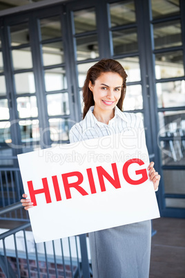 Young businesswoman in office