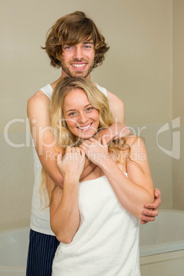 Cute couple cuddling Cute couple cuddling