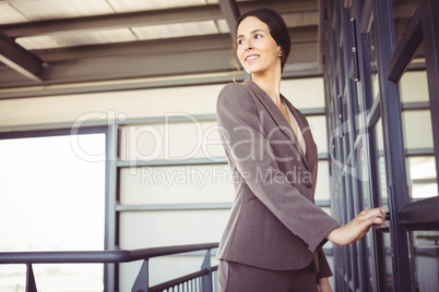 Young businesswoman in office