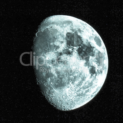 Gibbous moon