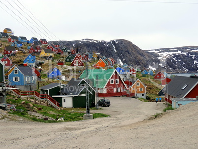 Dorf in Grönland