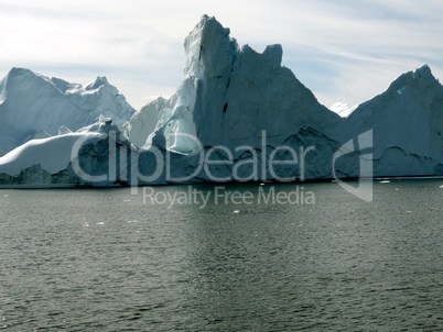 Eisberge bei nGrönland