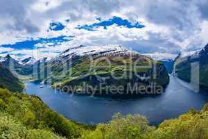 Geiranger fjord, Norway.