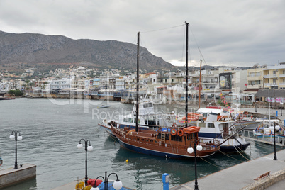 Hafen in Chersonissos, Kreta