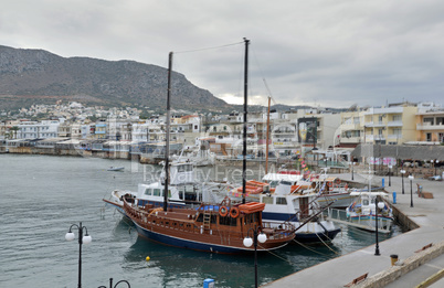 Hafen in Chersonissos, Kreta