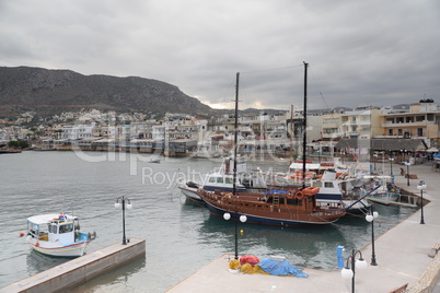 Hafen in Chersonissos, Kreta