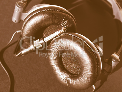 Headphones vintage