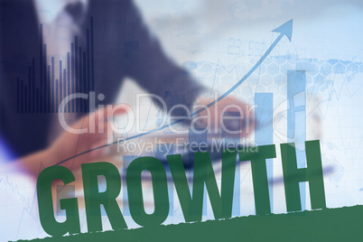 Composite image of growth