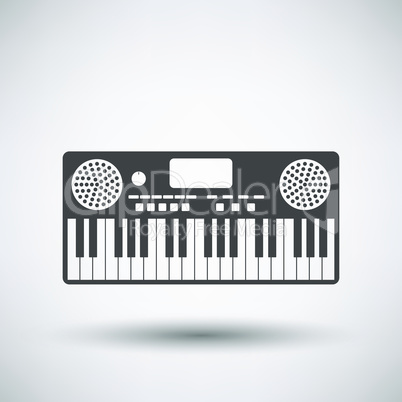 Music synthesizer icon