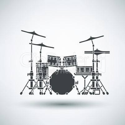 Drum set icon