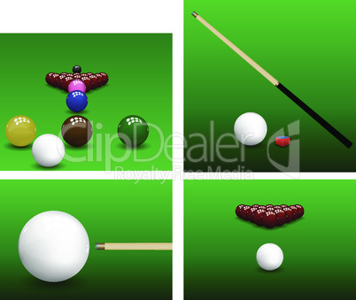 Snooker set