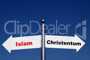 Christentum oder Islam