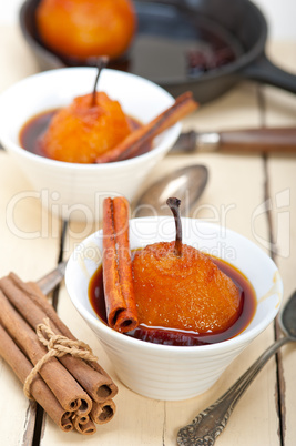 poached pears delicious home made recipe