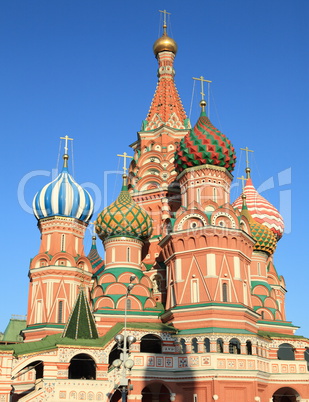 blessed  Basil cathedral at day