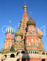 blessed  Basil cathedral at day