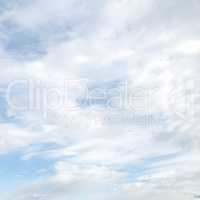 white cloud on blue sky
