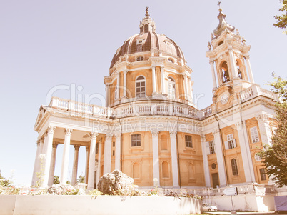 Basilica di Superga, Turin, Italy vintage