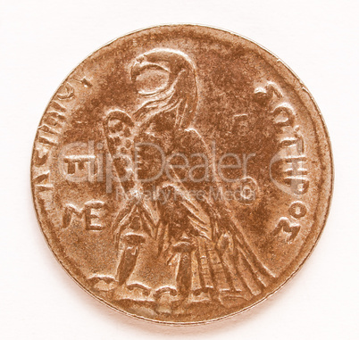 Greek coin vintage