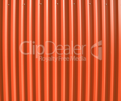 Retro looking Corrugated steel