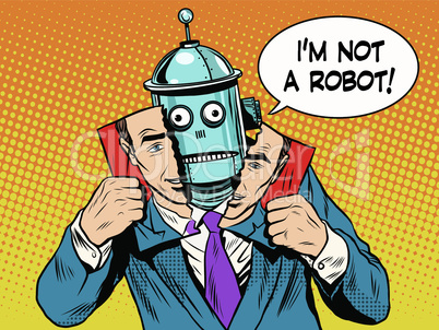 artificial intelligence robot pretending to be human