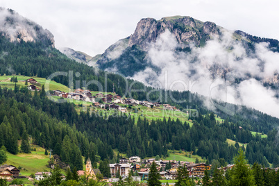 Panorama of the Dolomites