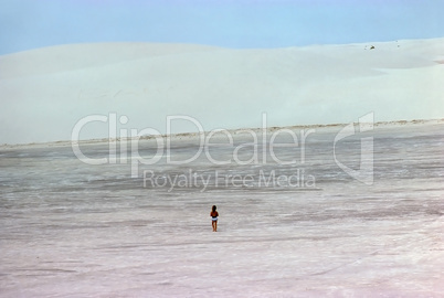 White Sands in New Mexico