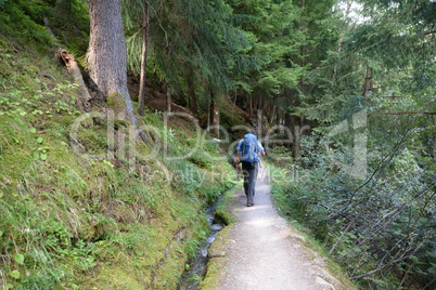 Waalweg bei Umhausen, Tirol