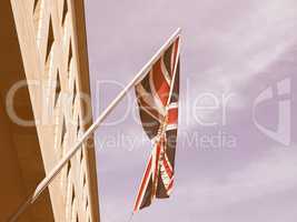 UK flag vintage