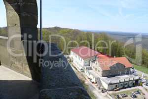 Blick vom Wittelsbacher Turm bei Bad Kissingen
