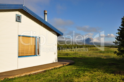 Haus bei Egilsstadir, Island
