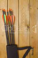 Set of arrows for the sports of archery